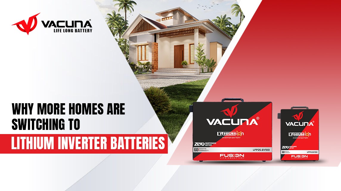 Why More Homes Are Switching to Lithium Inverter Batteries