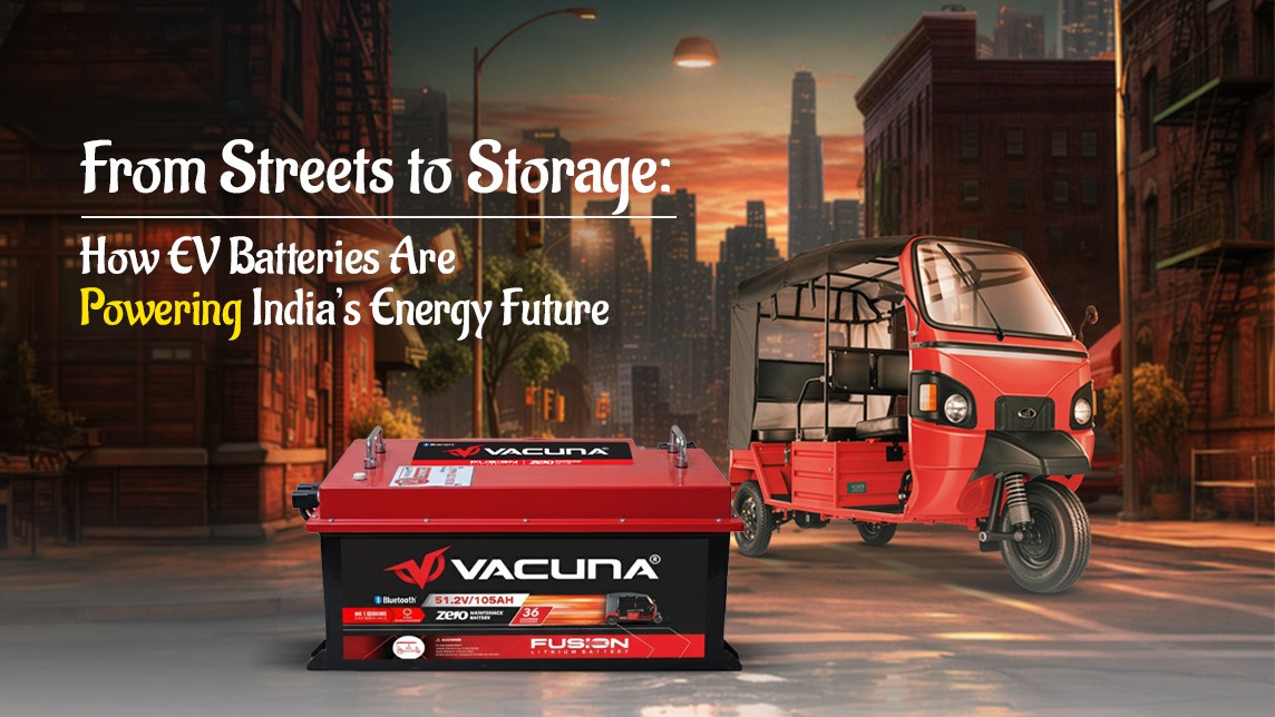 From Streets to Storage: How EV Batteries Are Powering India’s Energy Future