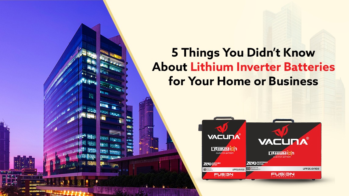 Lithium Inverter Batteries