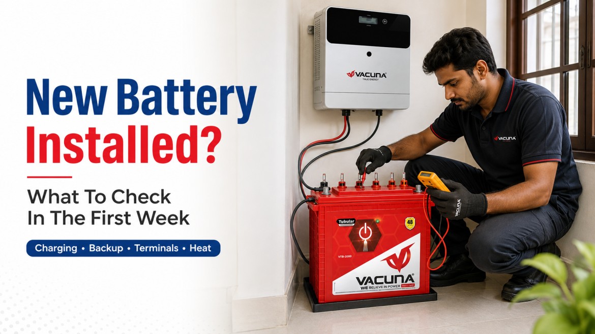 What Happens In The First Week After A New Battery Is Installed?